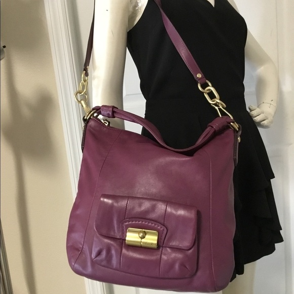 COACH KRISTINE HOBO CROSSBODY - Picture 10 of 12